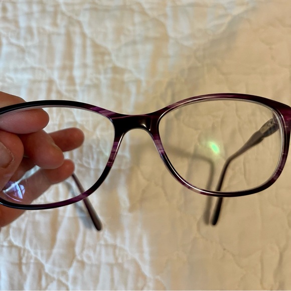 COTE D’AZUR Eyeglasses Frames Purple Violet New - Picture 4 of 11